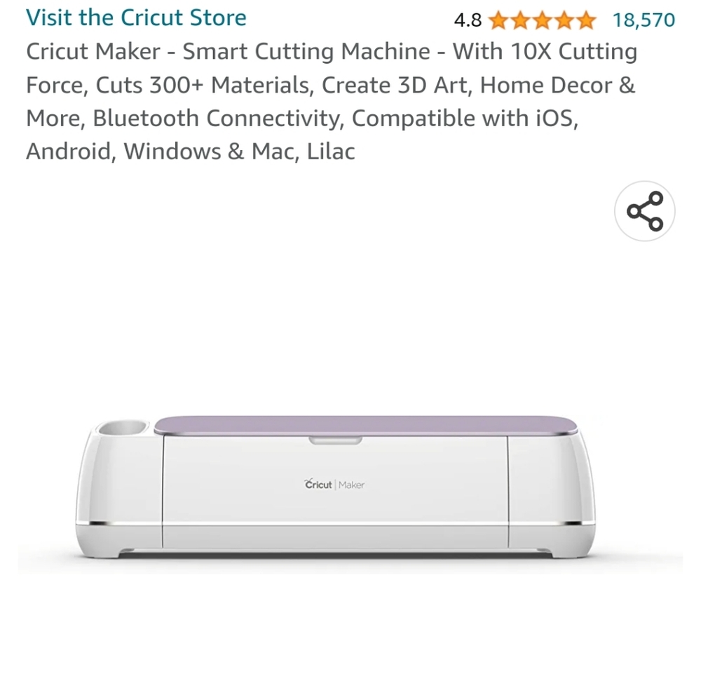 { Cricut }  - Maker Machine